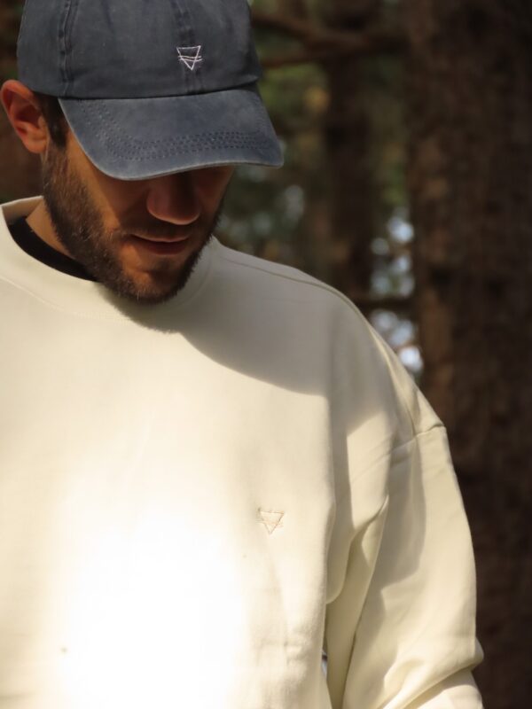 Sweat Oversize Charly blanc