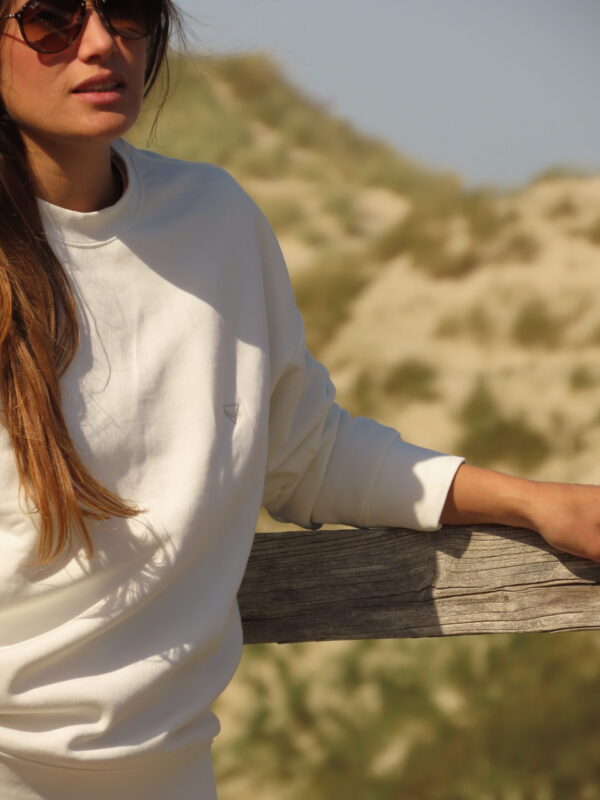 Sweat Oversize Charly blanc – Image 4