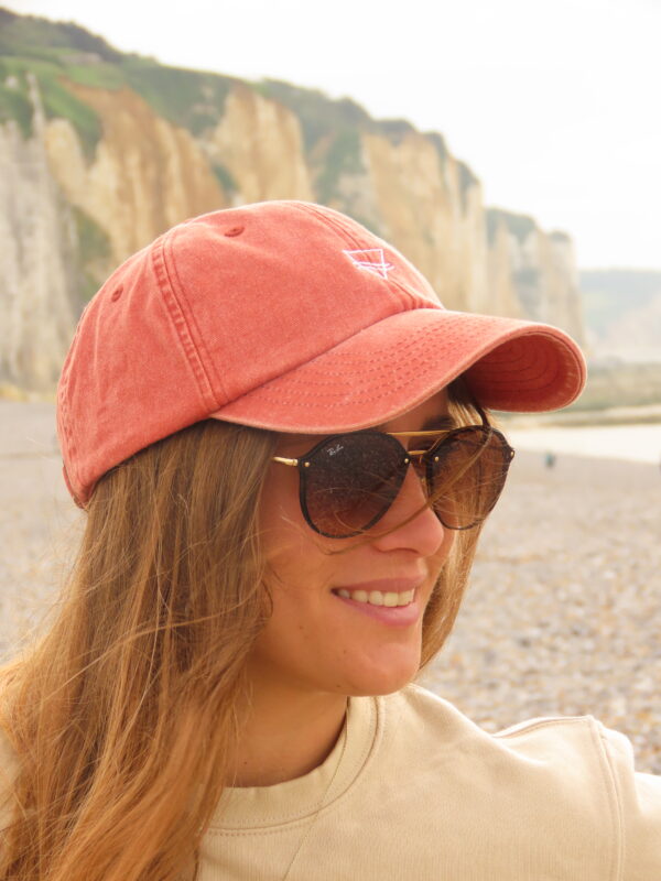 Casquette Sam Vintage Orange – Image 2