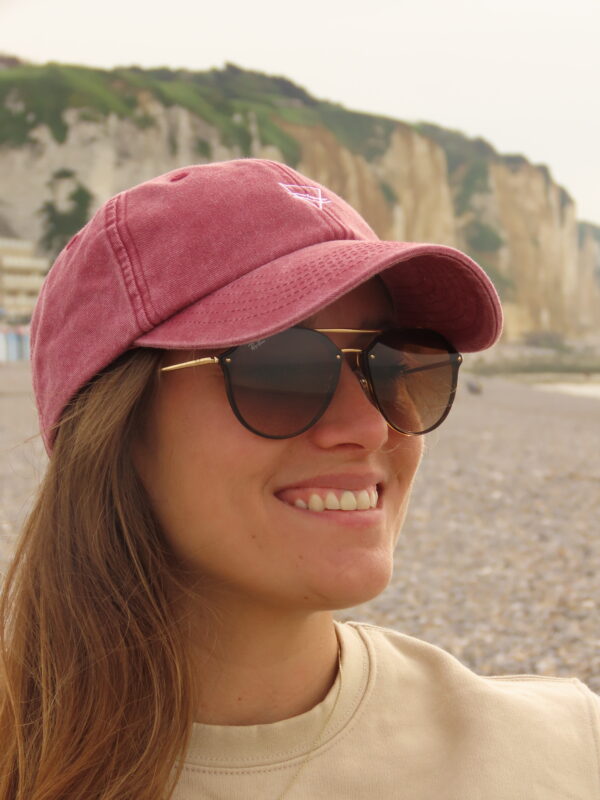 Casquette Sam Vintage Bordeaux – Image 3