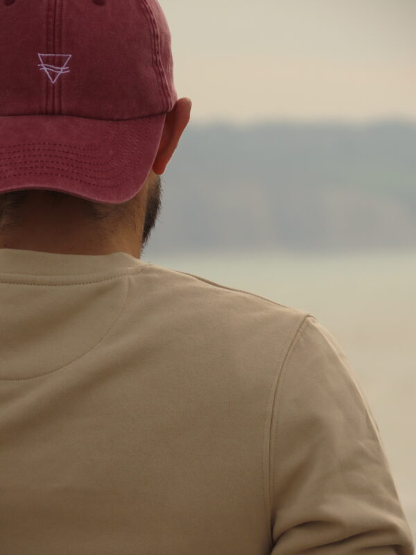 Casquette Sam Vintage Bordeaux