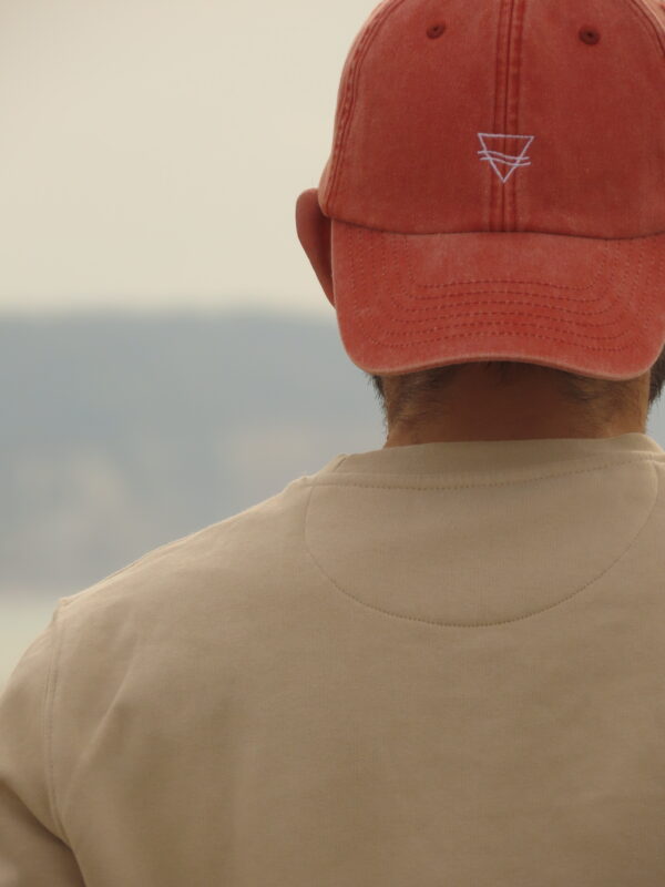 Casquette Sam Vintage Orange