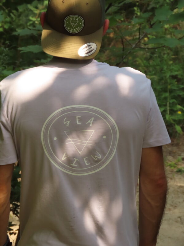 Tee shirt Bobby parme – Image 2