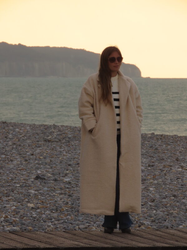 Manteau Ava écru
