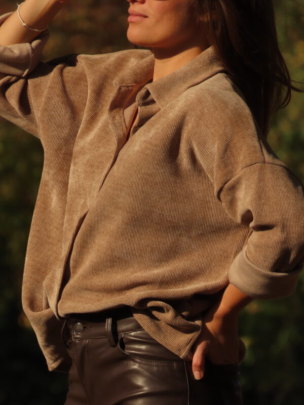 Chemise Appalaches taupe