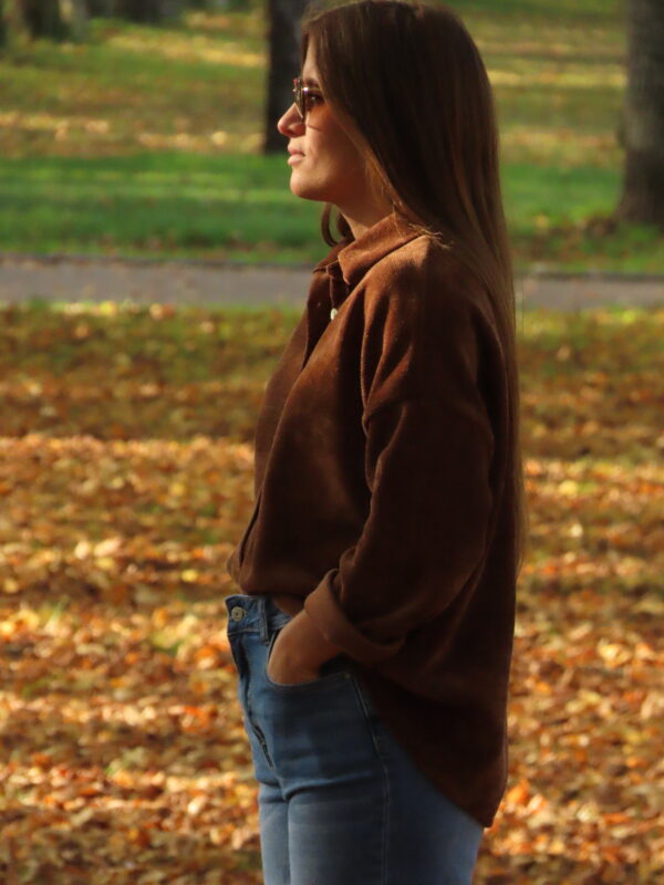 Chemise Appalaches marron – Image 2