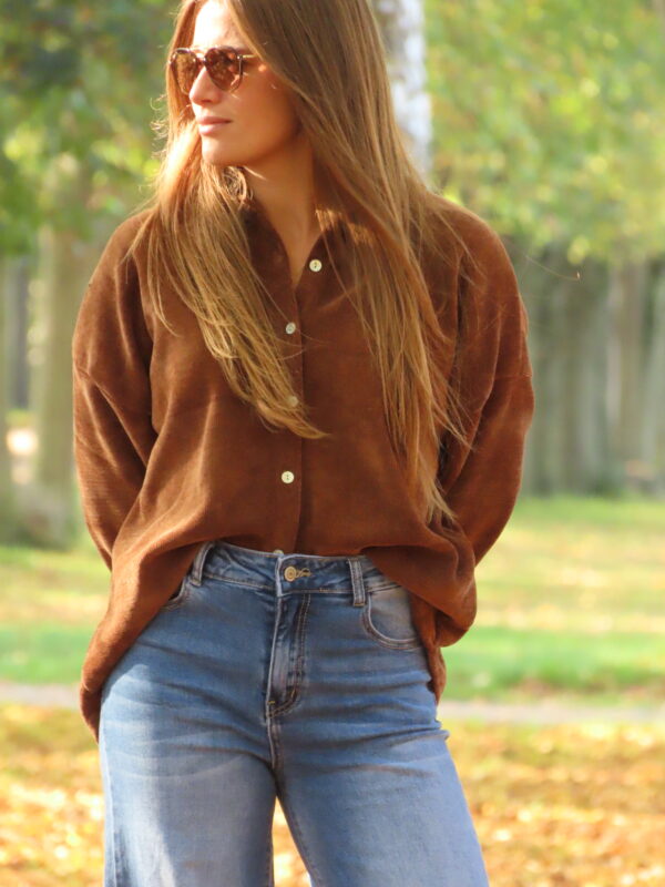 Chemise Appalaches marron – Image 5
