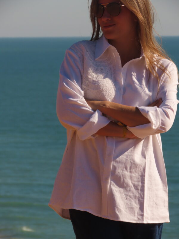 Chemise blanche Portimao – Image 3
