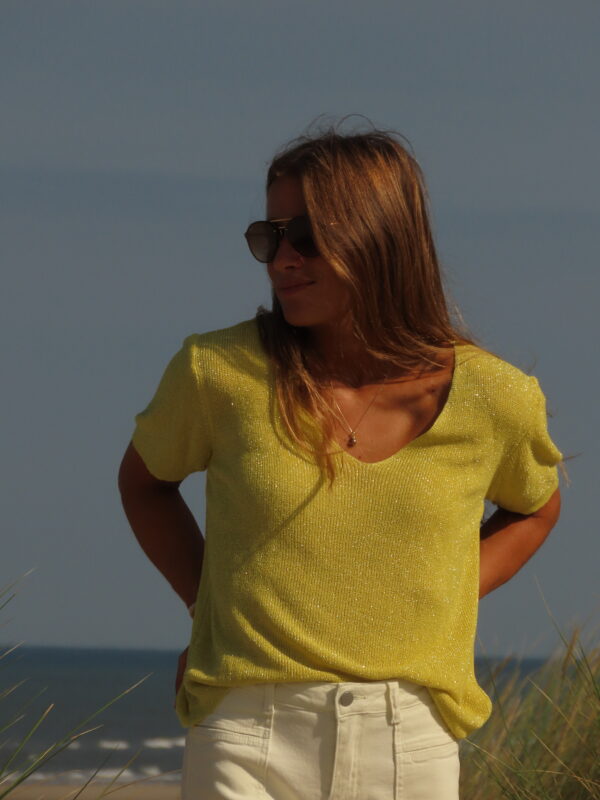 Haut Jaune Pailletée – Image 9