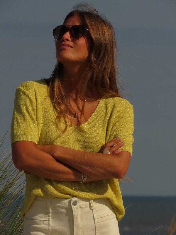 Haut Jaune Pailletée – Image 3