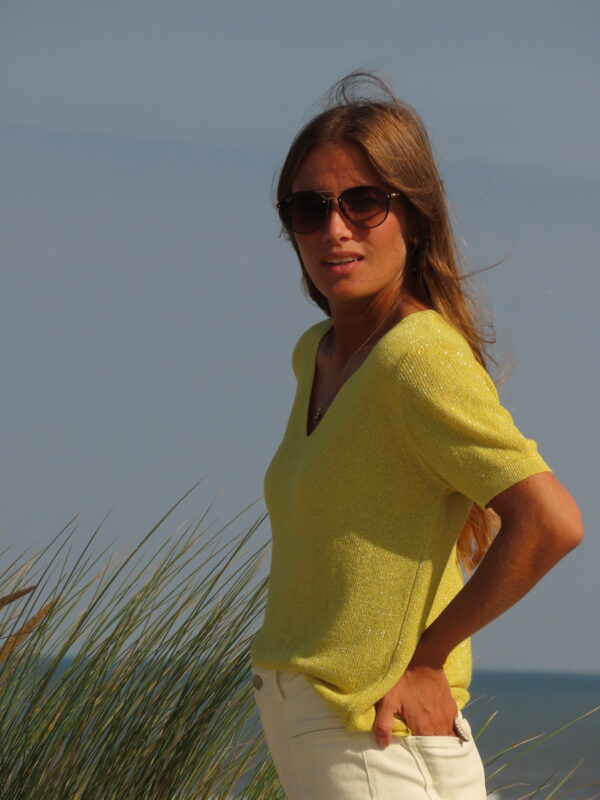 Haut Jaune Pailletée – Image 4