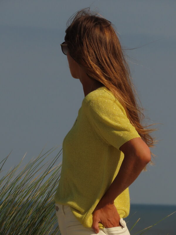Haut Jaune Pailletée – Image 6