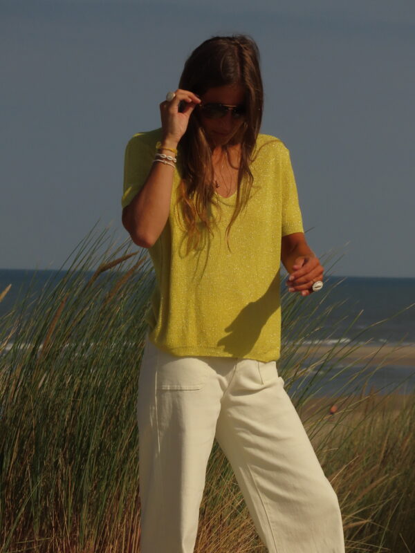 Haut Jaune Pailletée – Image 8