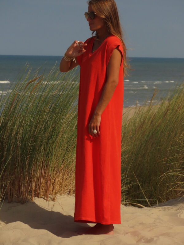 Robe Eponge orange – Image 5