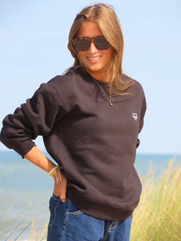 Sweat Noir Léo – Image 2