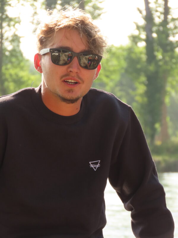 Sweat Noir Léo – Image 3